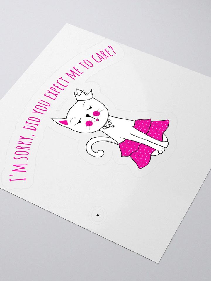Sassy Cat Kiss Cut Stickers product image (2)