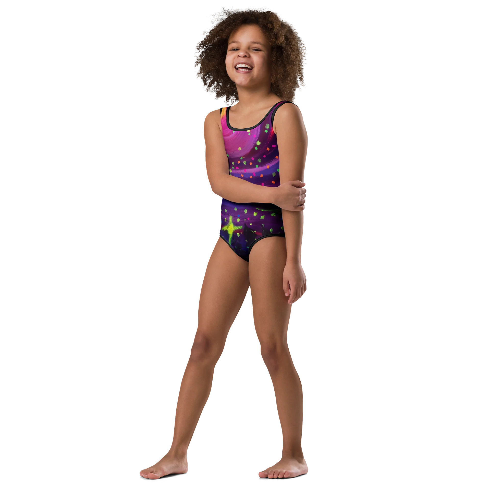 Purple Galaxy Kids One Piece product image (4)