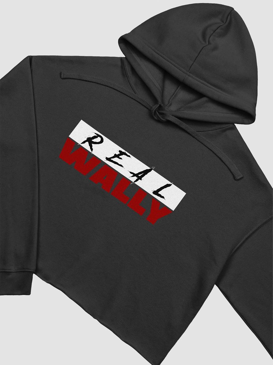 RealWally Fleece Crop Hoodie product image (3)