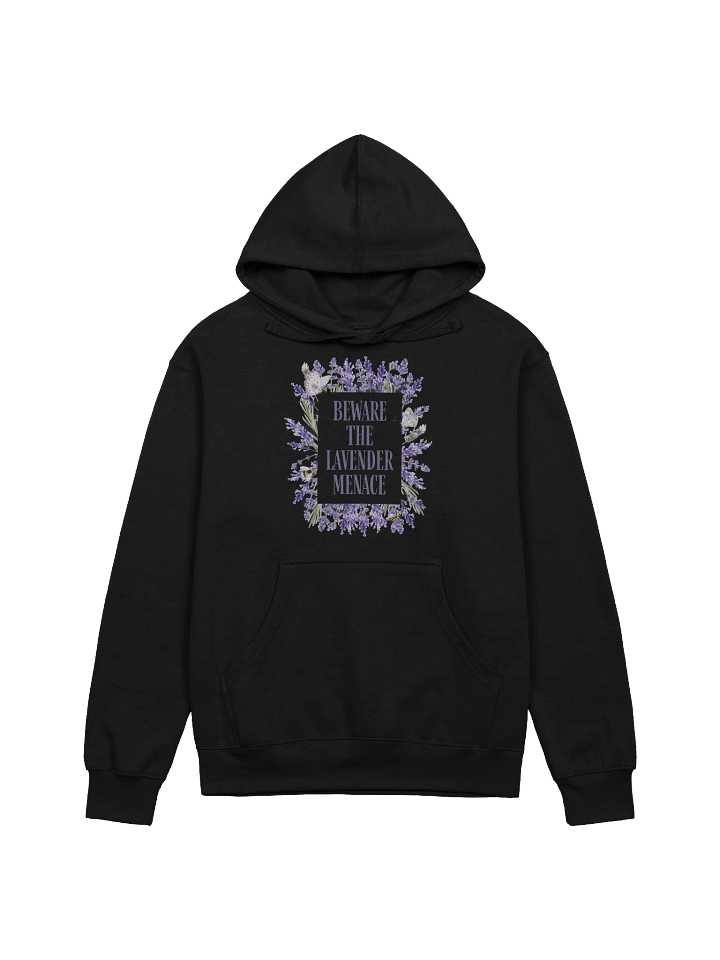 Beware the Lavender Menace Adult Hoodie product image (3)