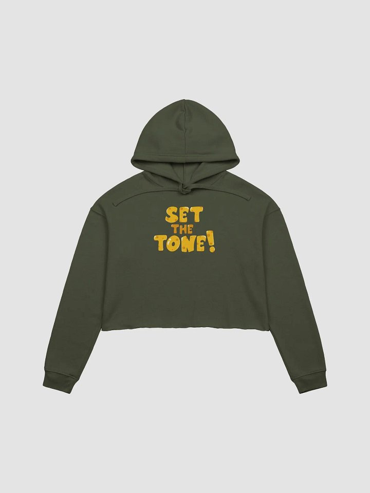 Set The Tone Crop Top Hoodie product image (2)