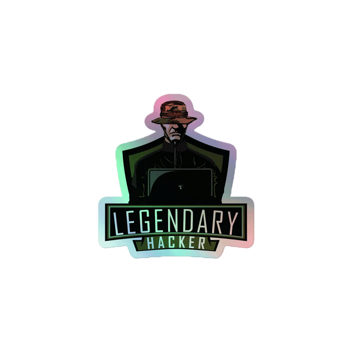 Legendary Hacker Sticker product image (1)
