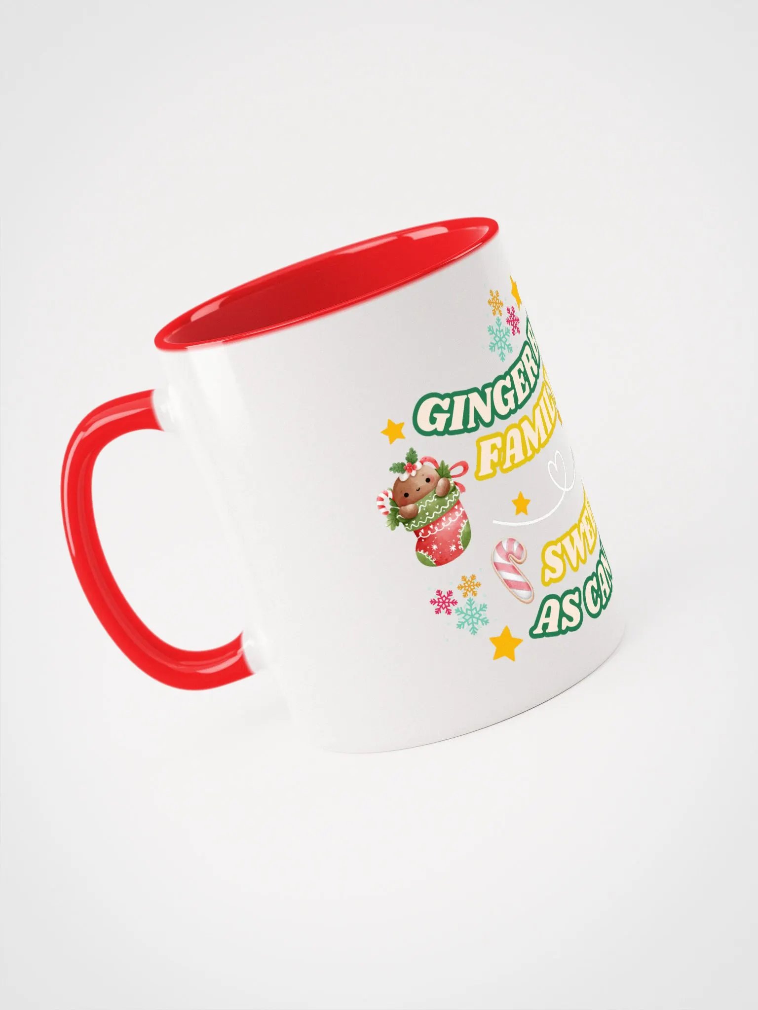 Festive Gingerbread Family Christmas Mug 🎄 product image (33)