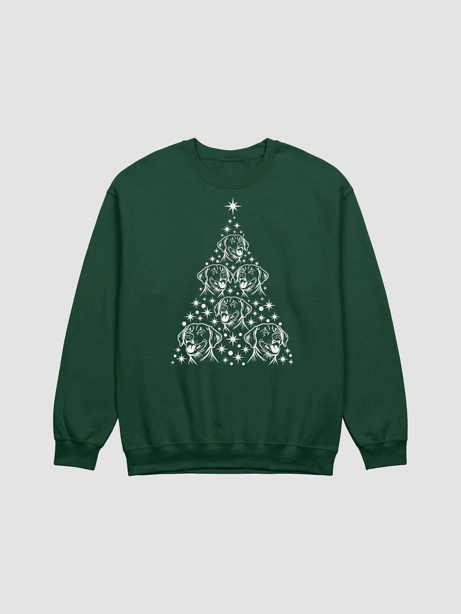 Labrador Retriever Christmas Tree Sweatshirt Design for Labrador Paw-rents product image (13)