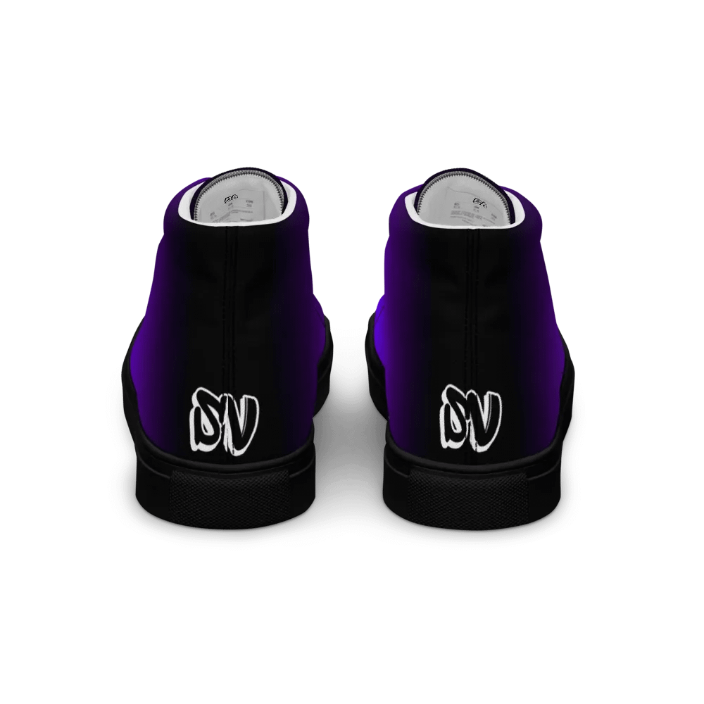 STRAIGHT VIBIN NEON COLOR FADE STYLE MEN'S CANVA SHOES product image (5)
