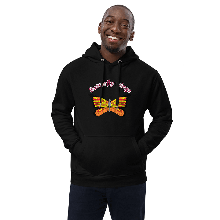 Mechanical Butterfly Wings Eco Hoodie product image (1)