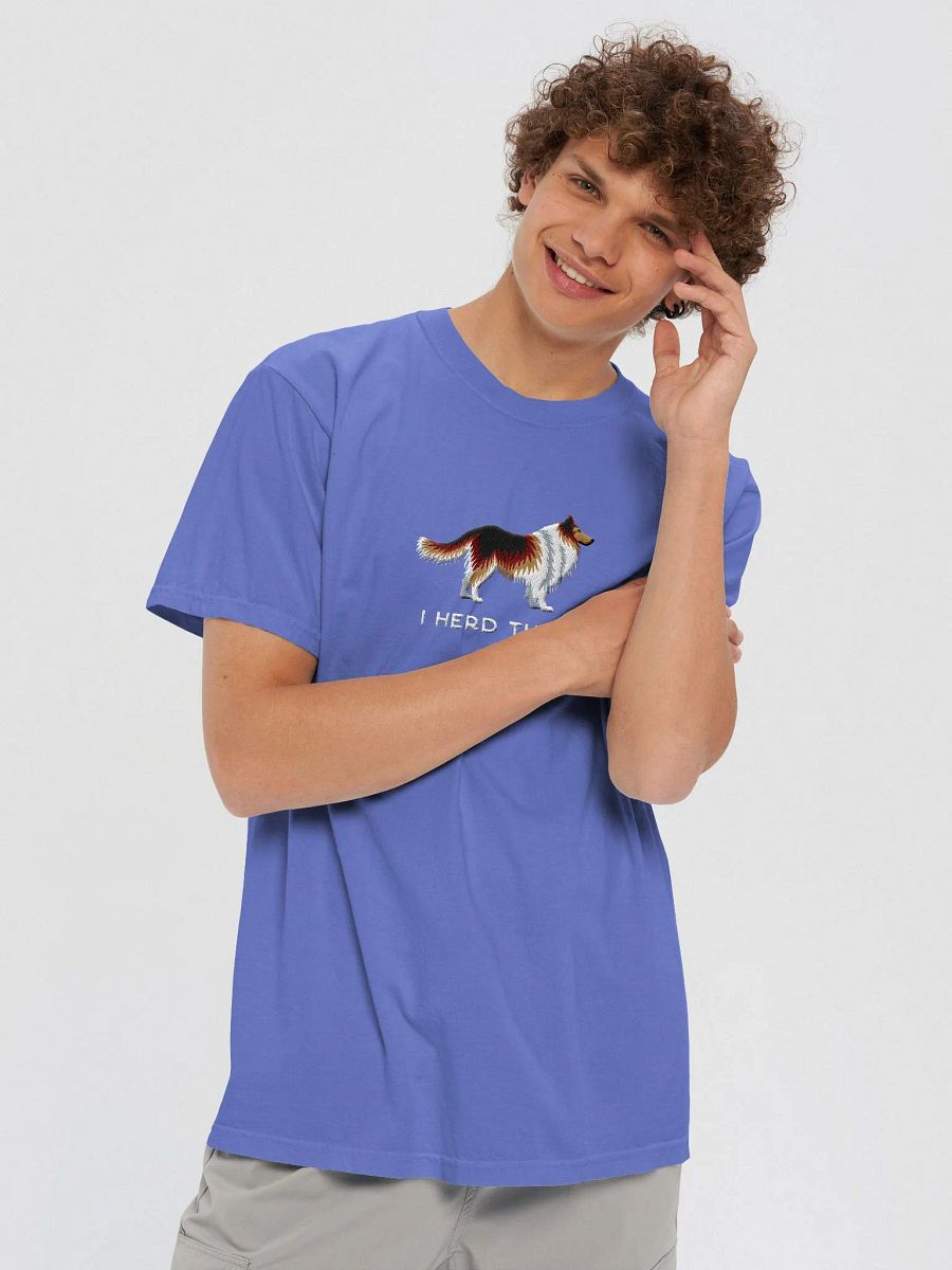 I Herd That T-Shirt(Embroidered) of a Shetland Sheepdog(Sable) product image (8)