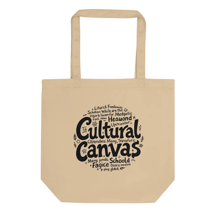 Cultural Canvas Tote Bag product image (2)