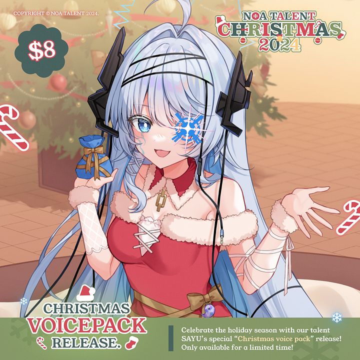 SAYU: 2024 Christmas Voice Pack product image (1)