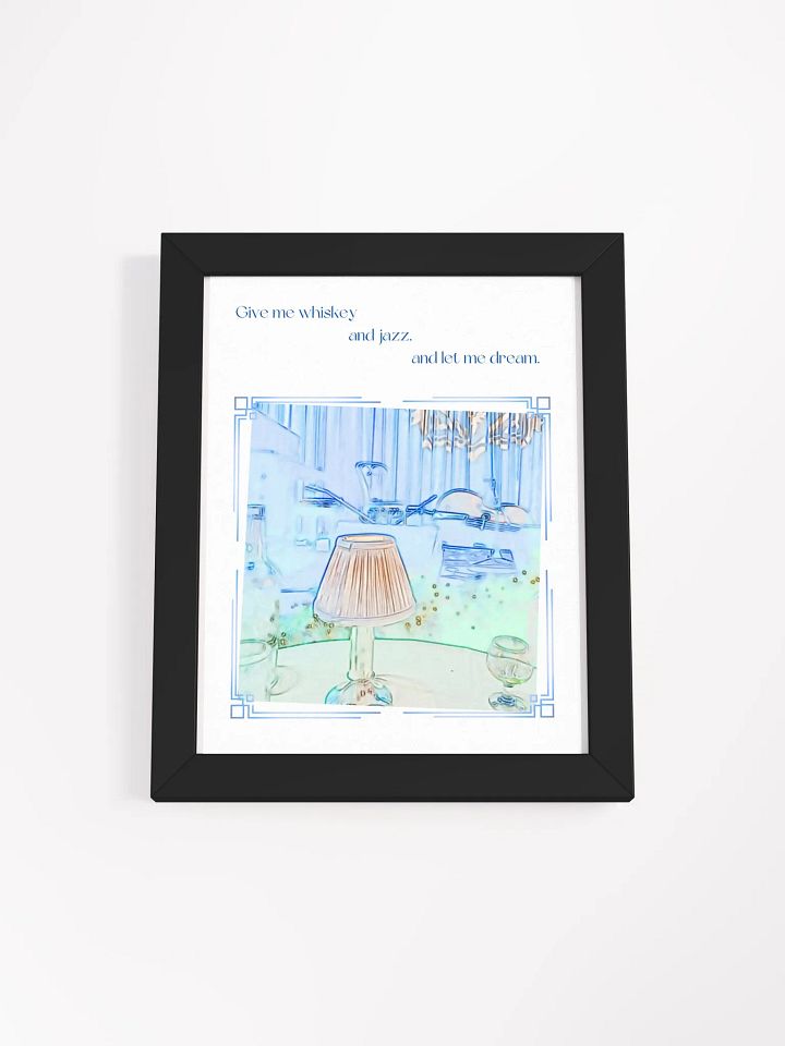 Whiskey, Jazz, & Dreams Poster - Color Alt product image (1)