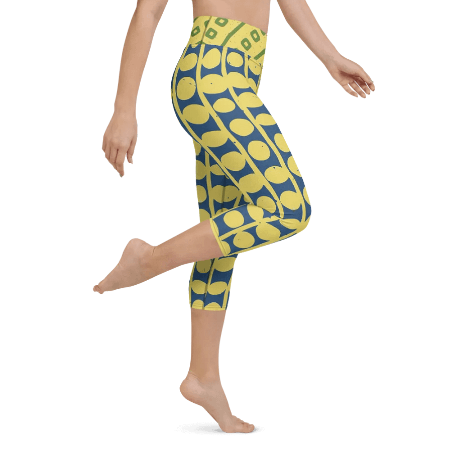 90s Retro Vibes Yoga Capri Leggings product image (1)