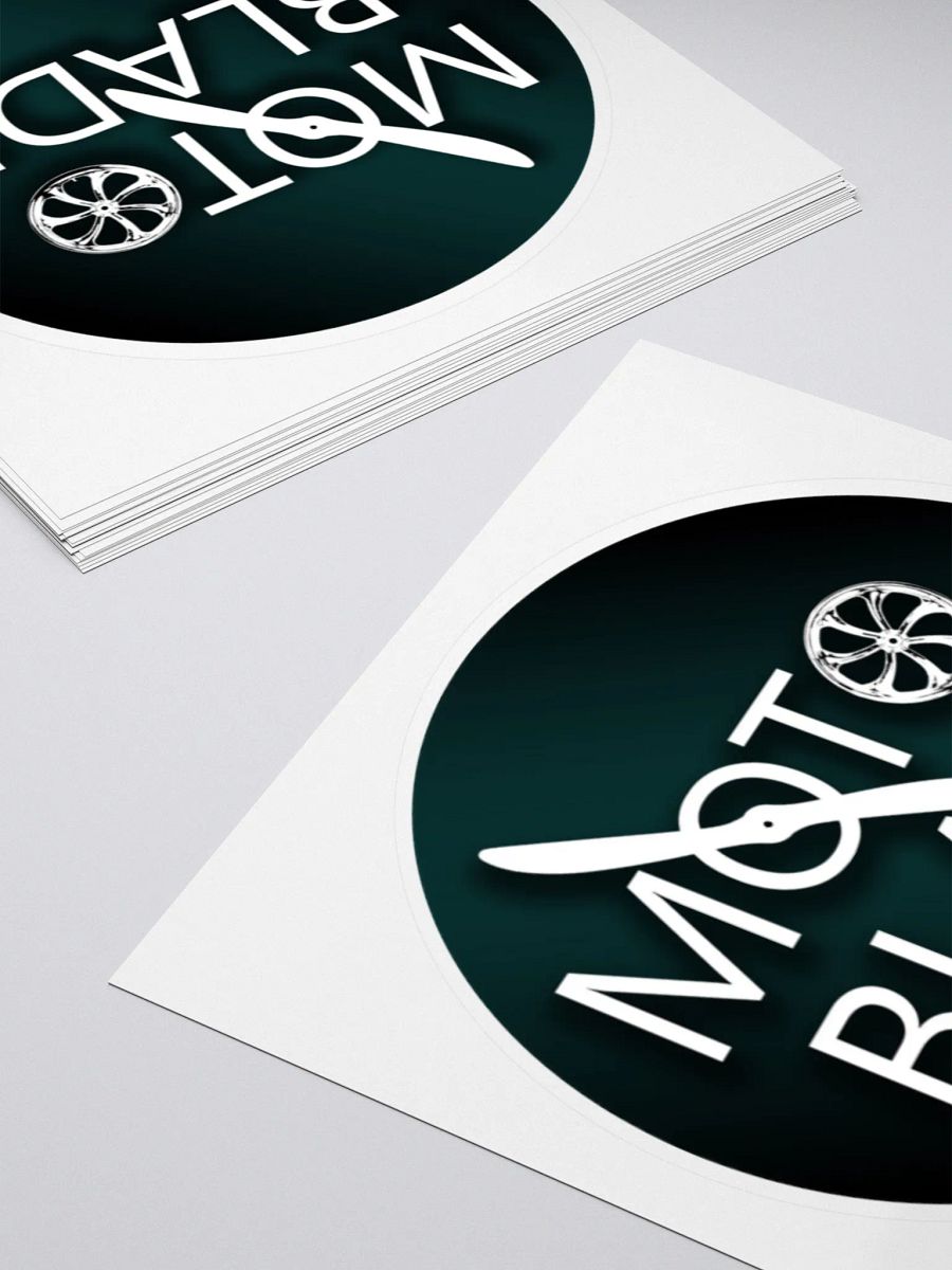 MOTOBLADE Logo Kiss Cut Sticker product image (4)