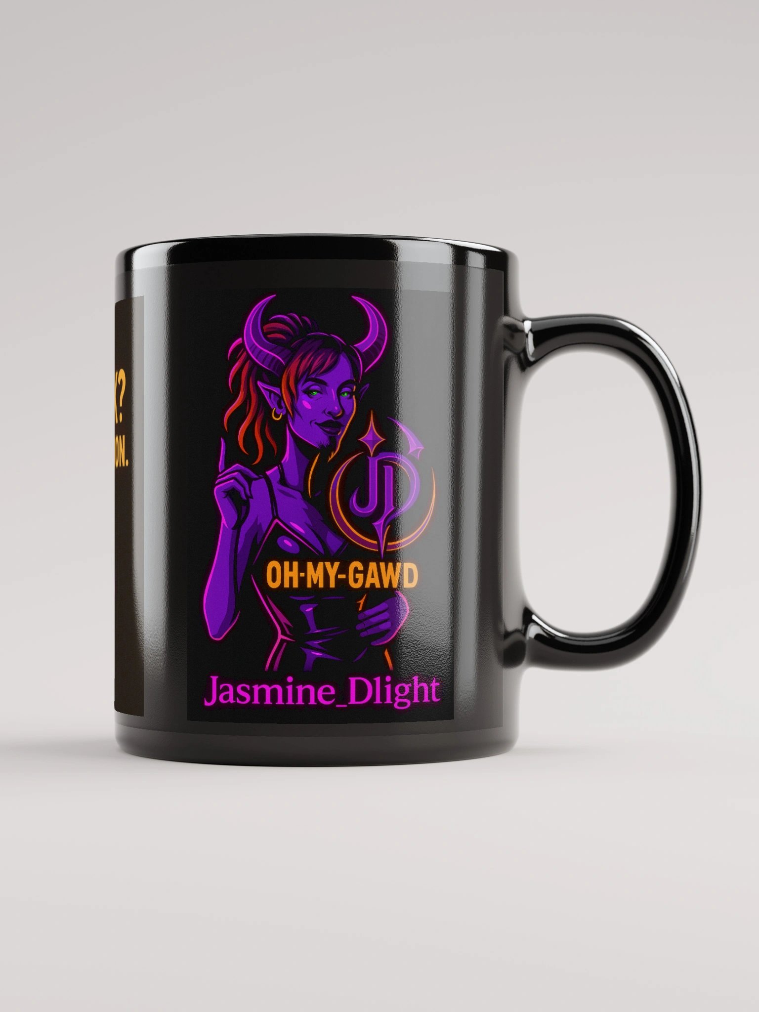My Kink? Your Reaction Mug – Jaz the Neon Brightmare | Queer Kink Coffee Cup with Attitude product image (1)
