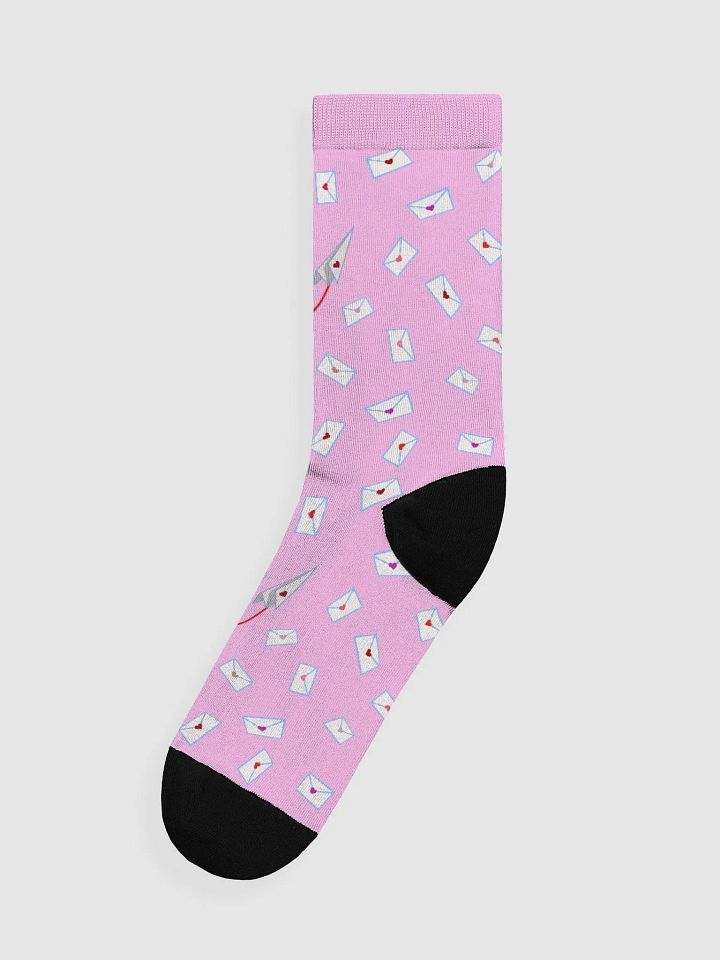 Love Letters Crew Socks product image (1)