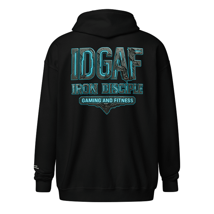 IDGAF - Zip Up Hoodie (HEAVYWEIGHT) product image (1)