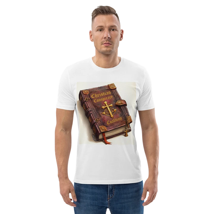 Christian Conspiracy Coalition (Bible Edition) - Organic Cotton Short Sleeve T-Shirt product image (2)