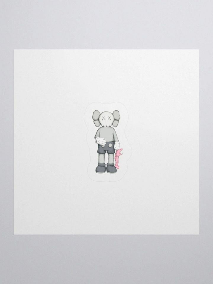 Skullie Plush Kiss Cut Stickers product image (1)