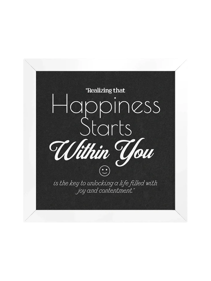 Unlocking Joy Framed Poster product image (2)