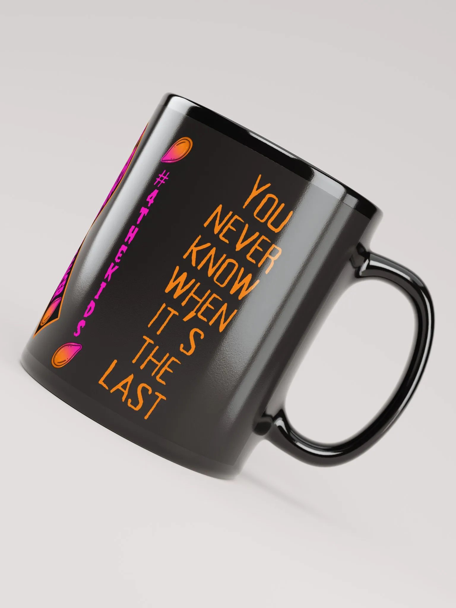 I love YOU - Black Mug Family Friendly product image (4)