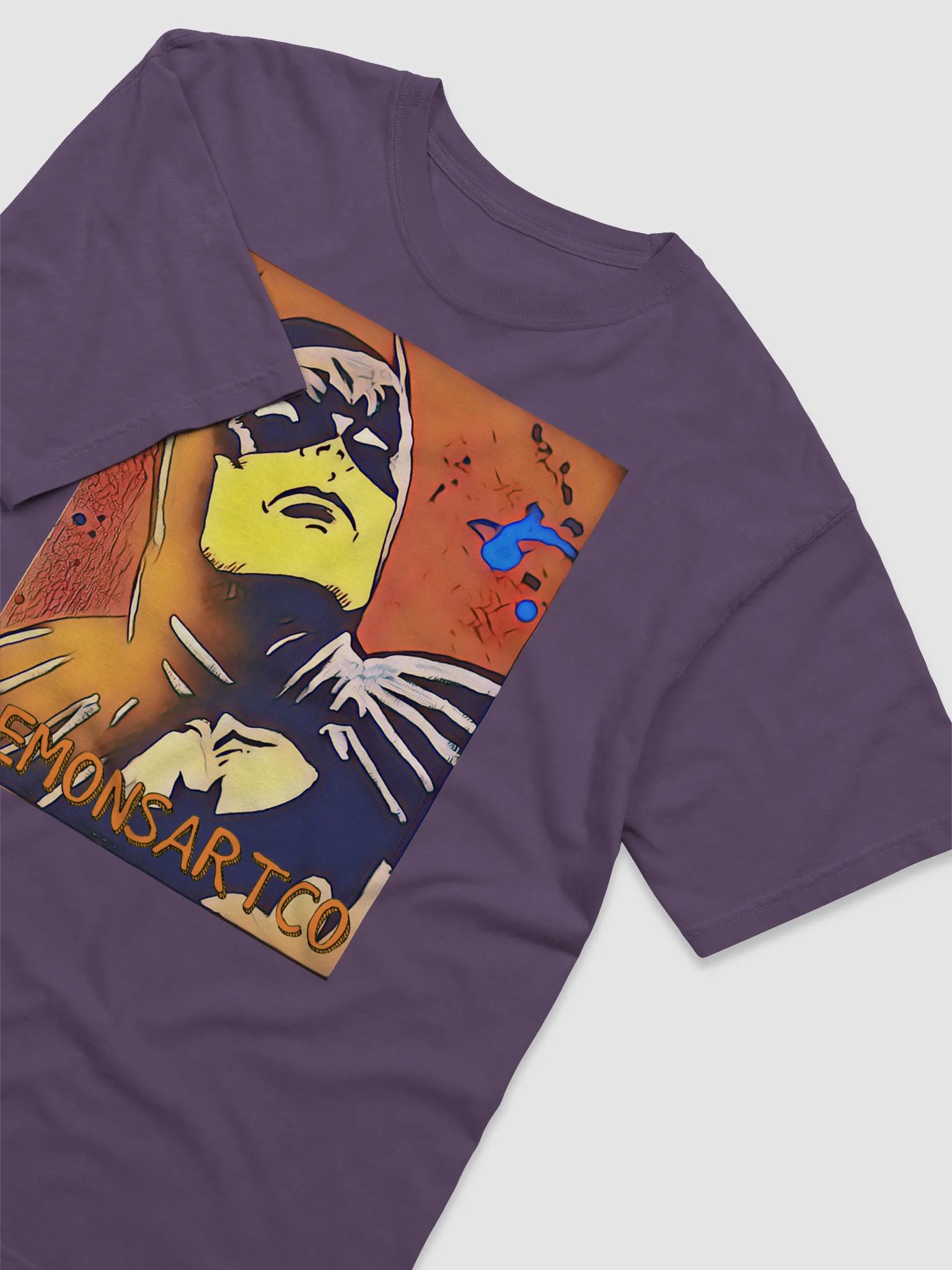 Bat Guy Lit Up Comfort: Garment-Dyed T-Shirt product image (27)