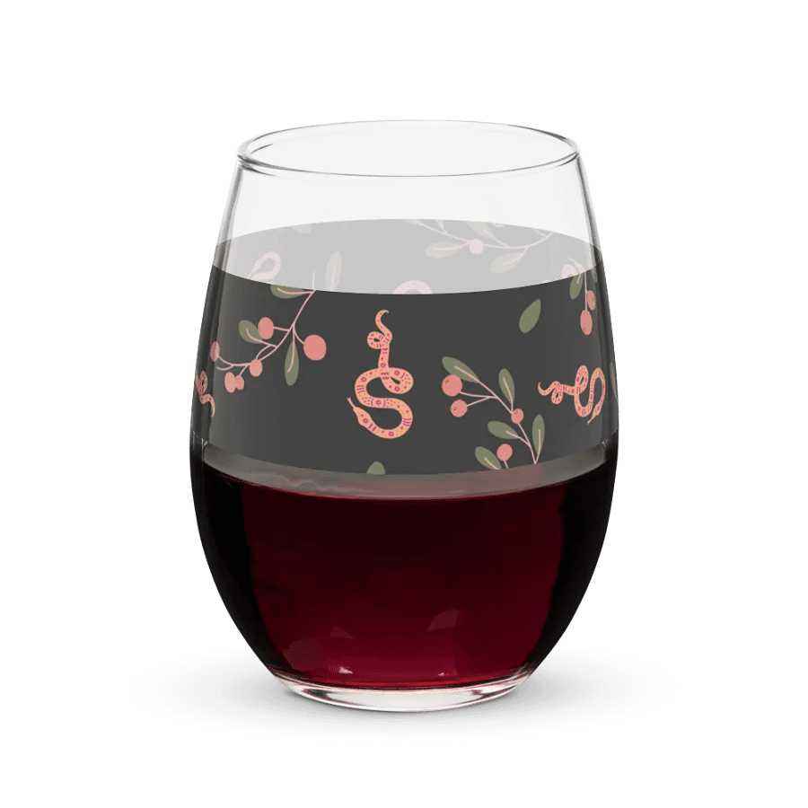 Foliage Fantasy Stemless Wine Glass product image (7)