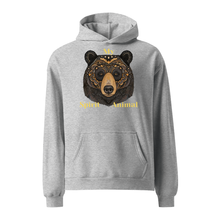 Spirit Animal Bear Oversized Hoodie product image (4)