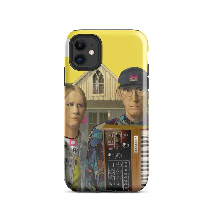 American Prophet by Frank Fonik, Techno EDM Tough Case for iPhone® product image (2)