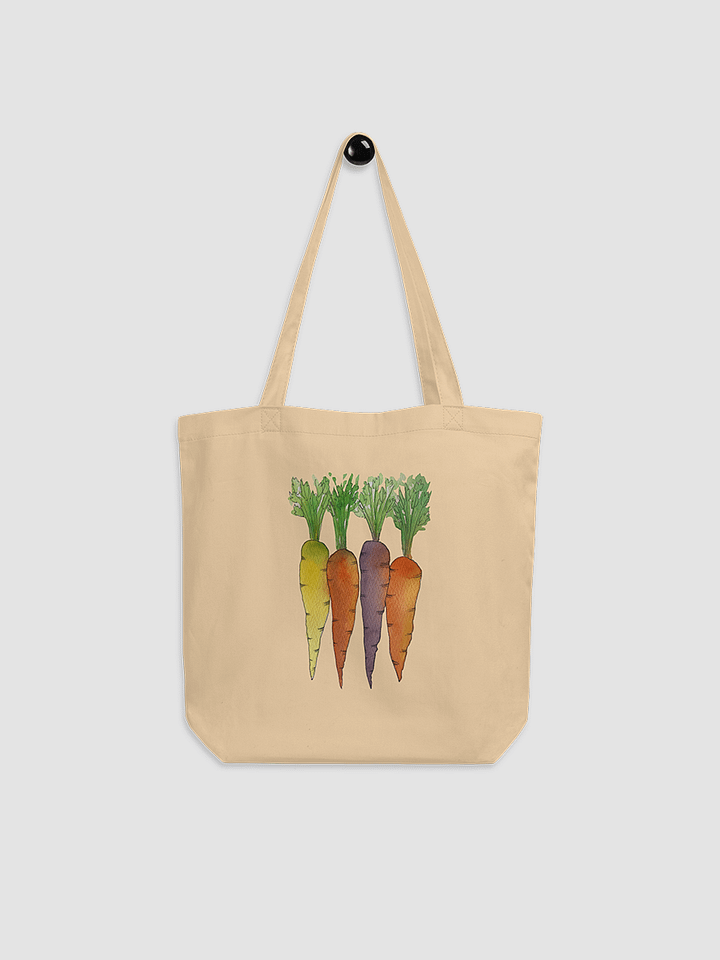 Rustic Carrots Eco Tote Bag product image (2)
