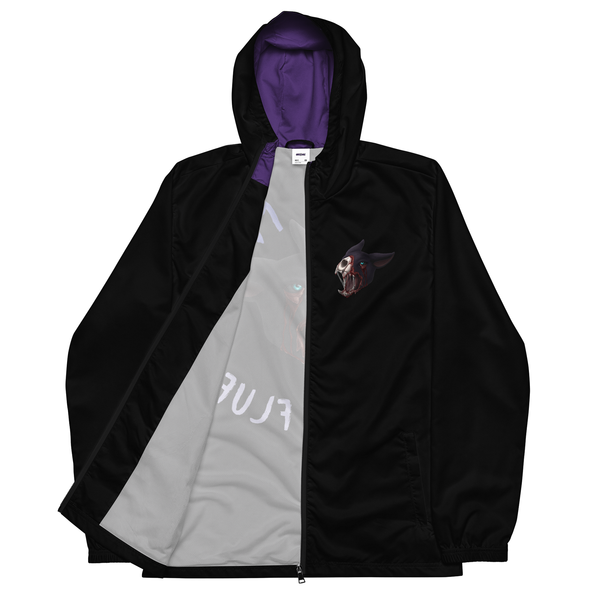 Meow Meow Motherfluffer Windbreaker product image (2)