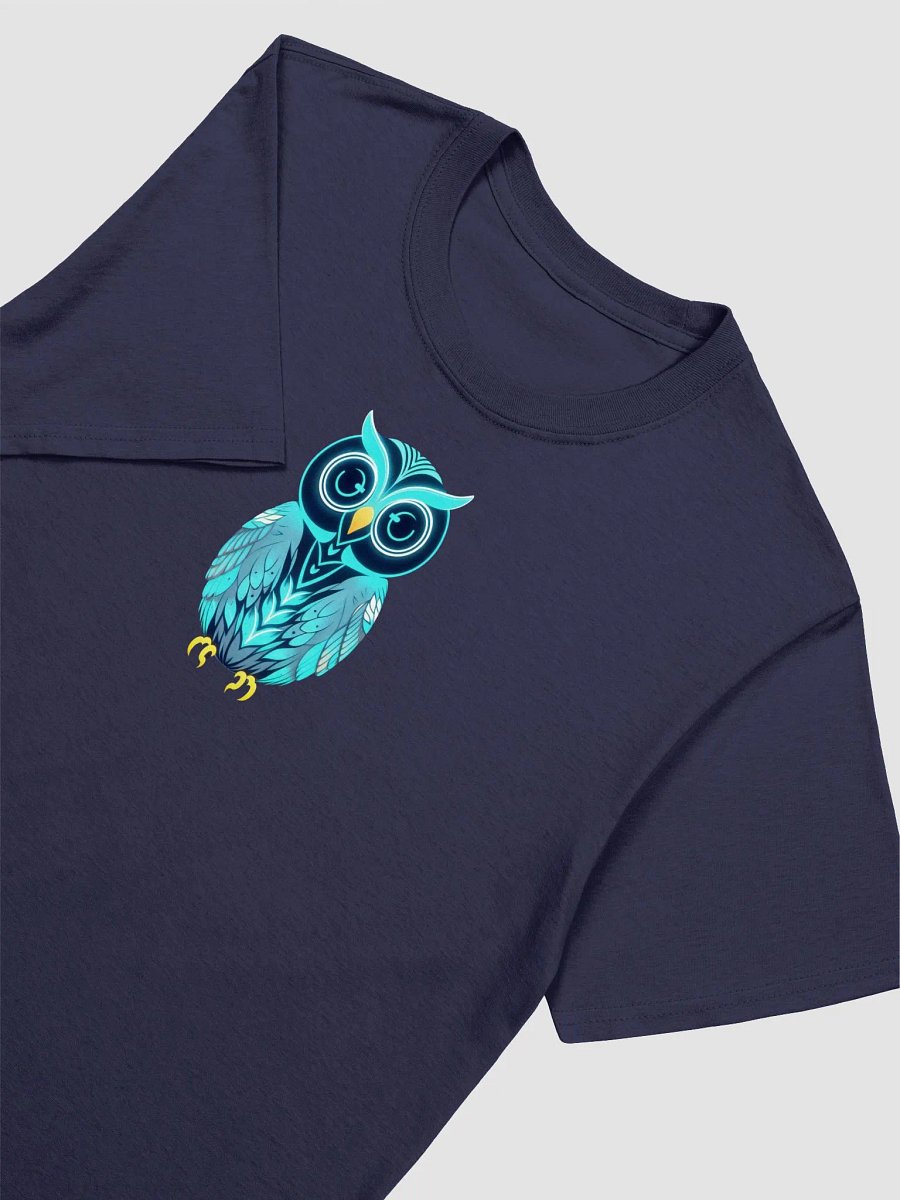 Neon Owl Glow Unisex T-Shirt product image (16)