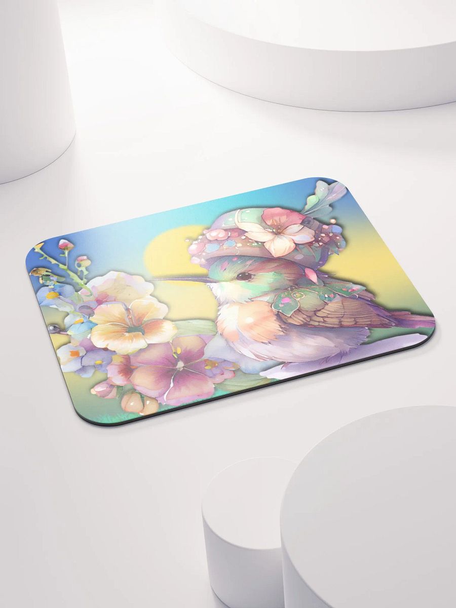 Fancy Bird Sitting in the Sun Mousepad product image (4)