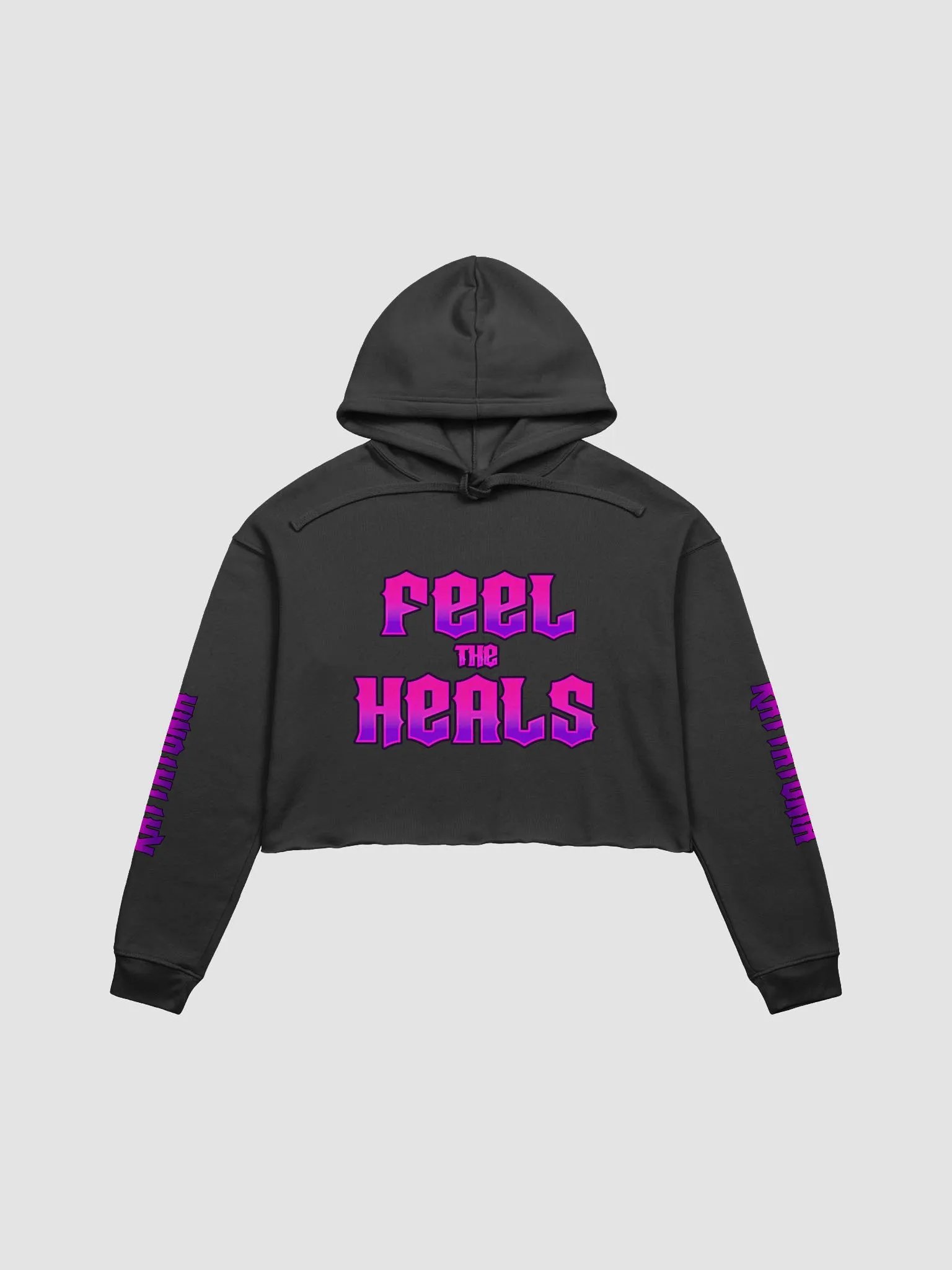 Feel The Heals Cropped Hoodie product image (5)