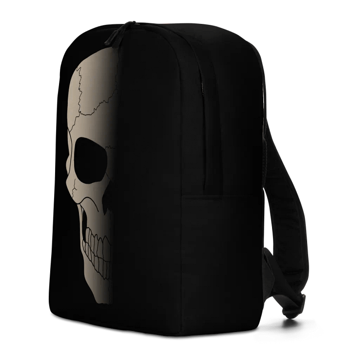 Faded skull backpack product image (2)