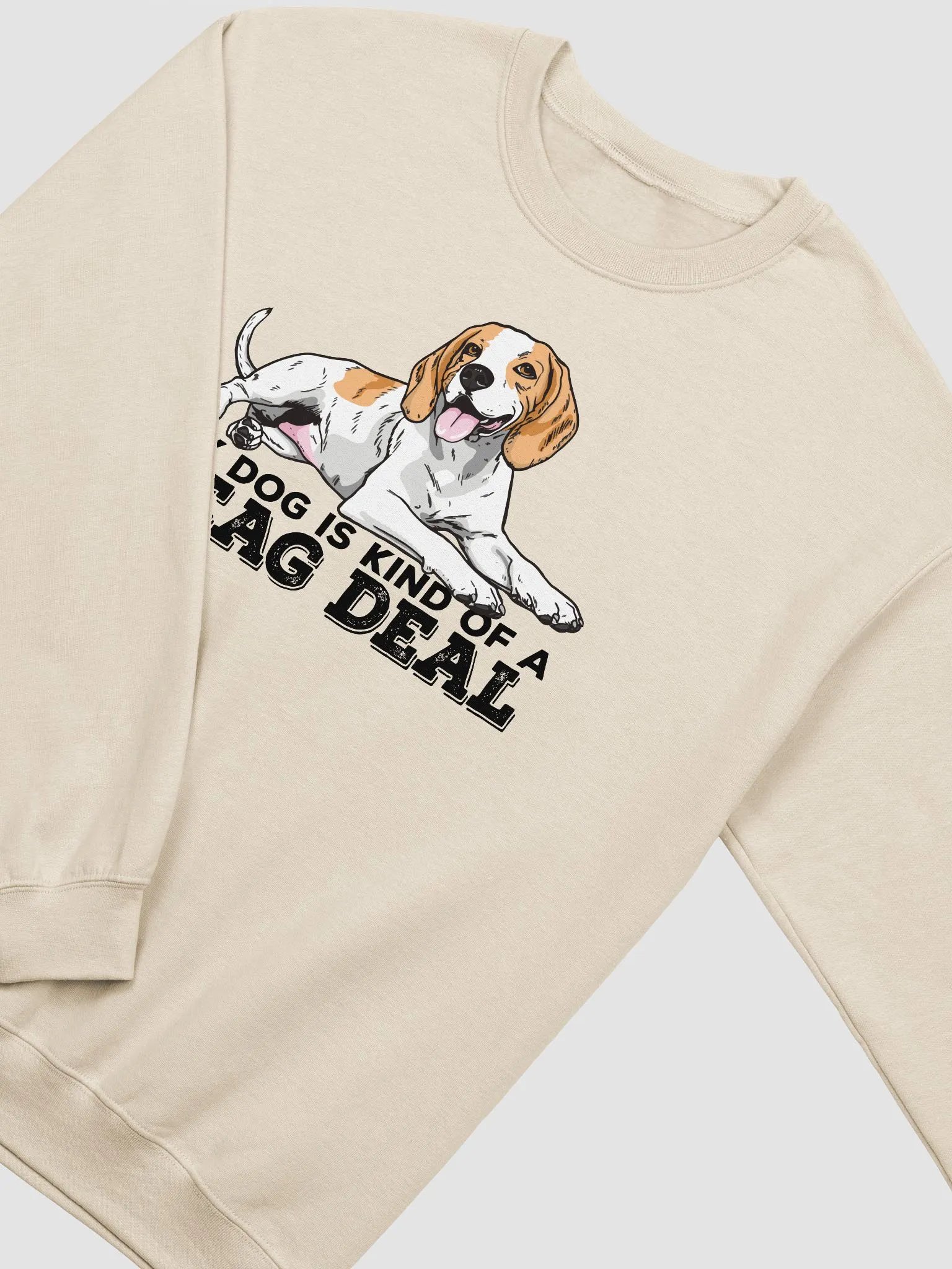 Beag Deal Sweatshirt of a Beagle | Funny Shirt for Beagle Paw-rents product image (22)