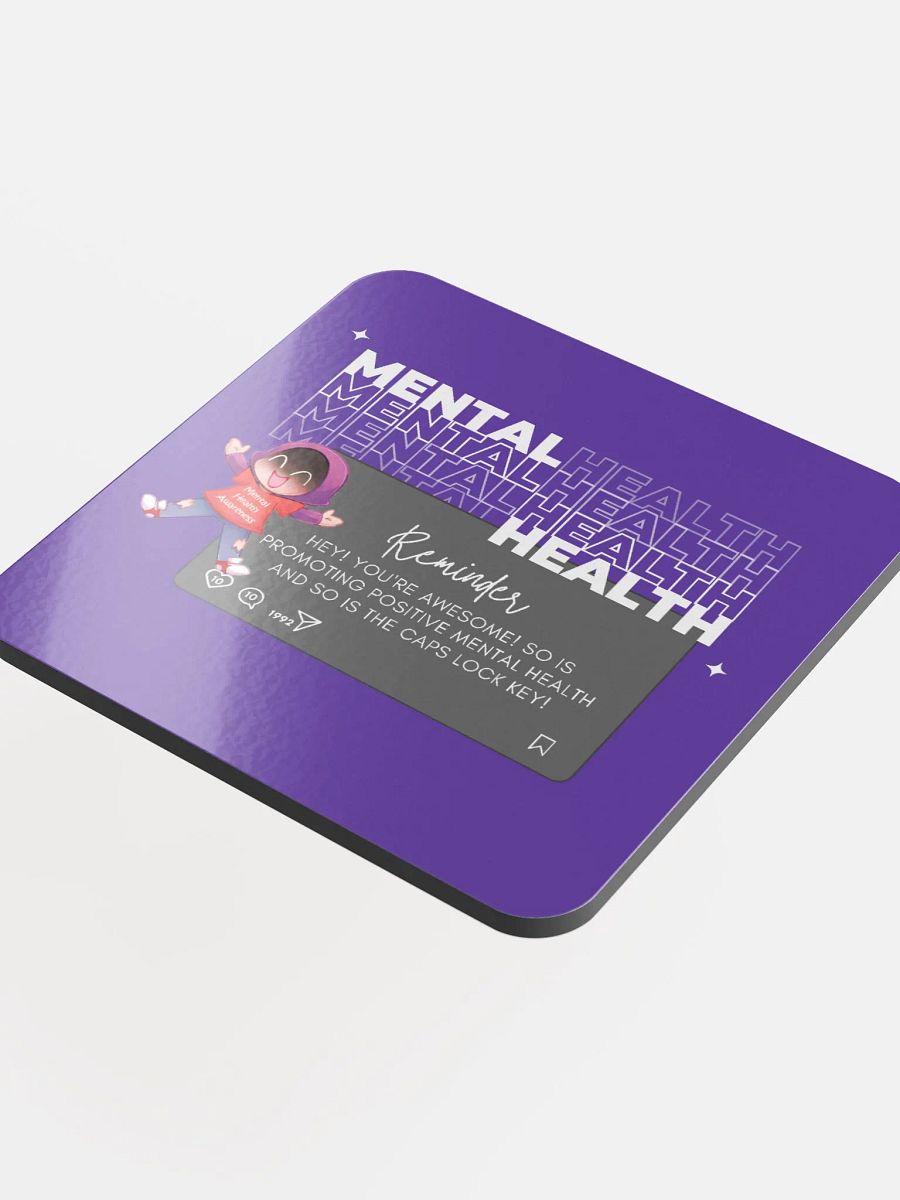 Mental Health Awareness Coaster product image (4)