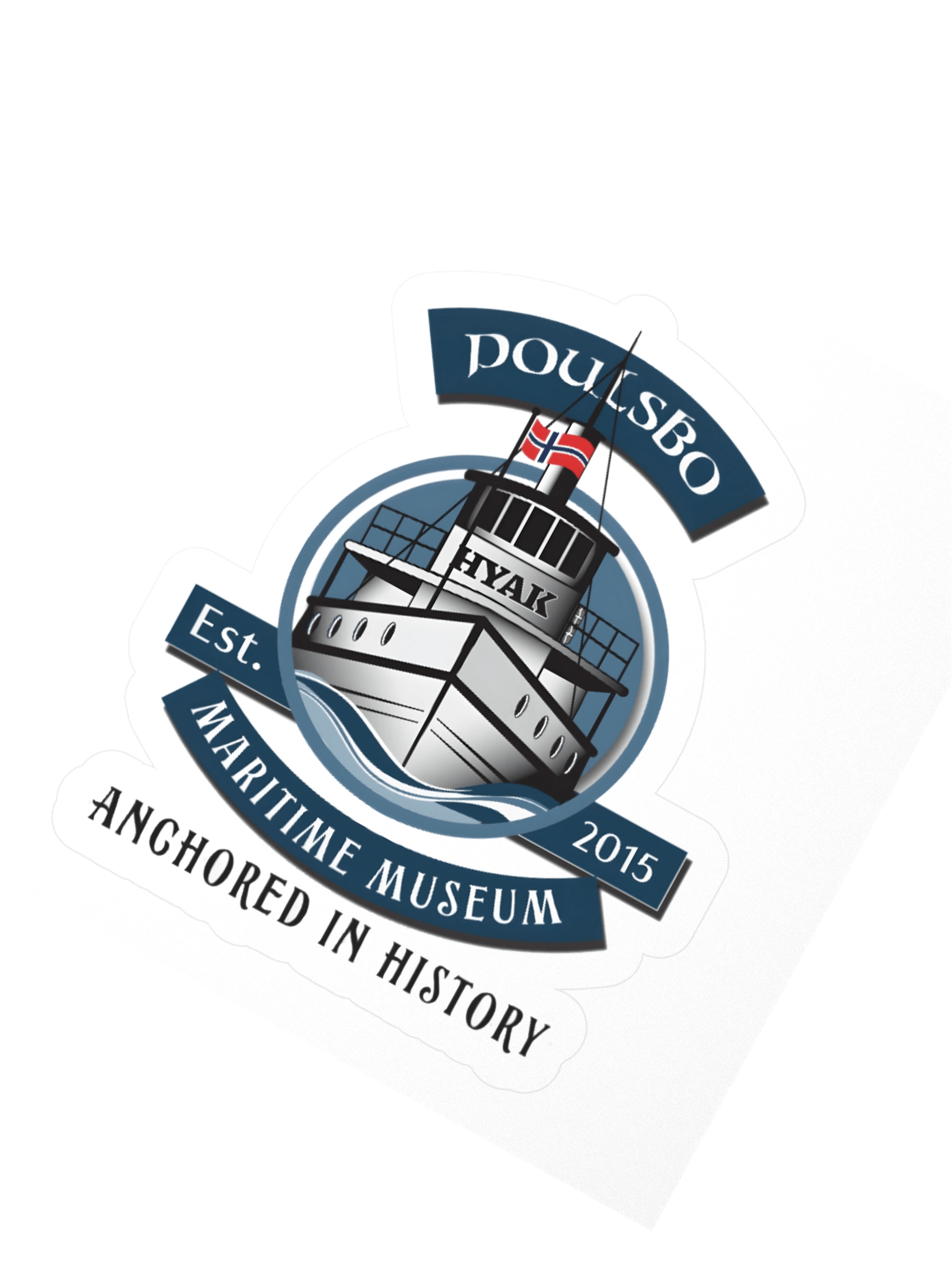 Hyak Ship Logo Kiss Cut Stickers product image (4)