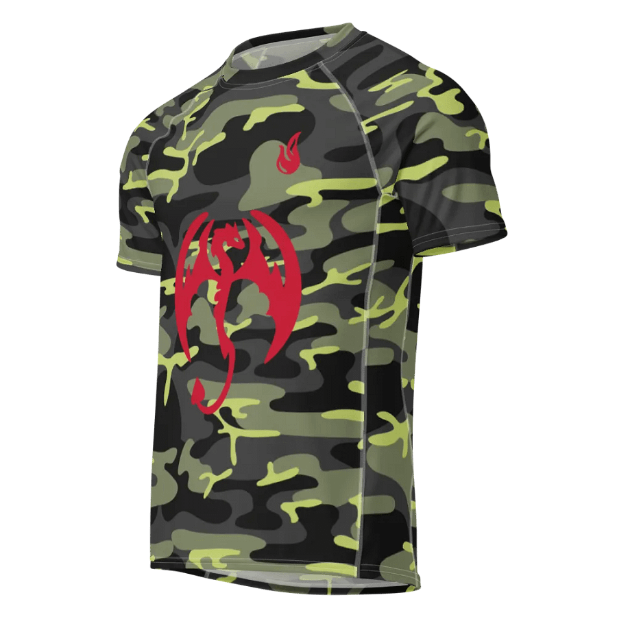 Dragon Camo Men's Rash Guard product image (1)