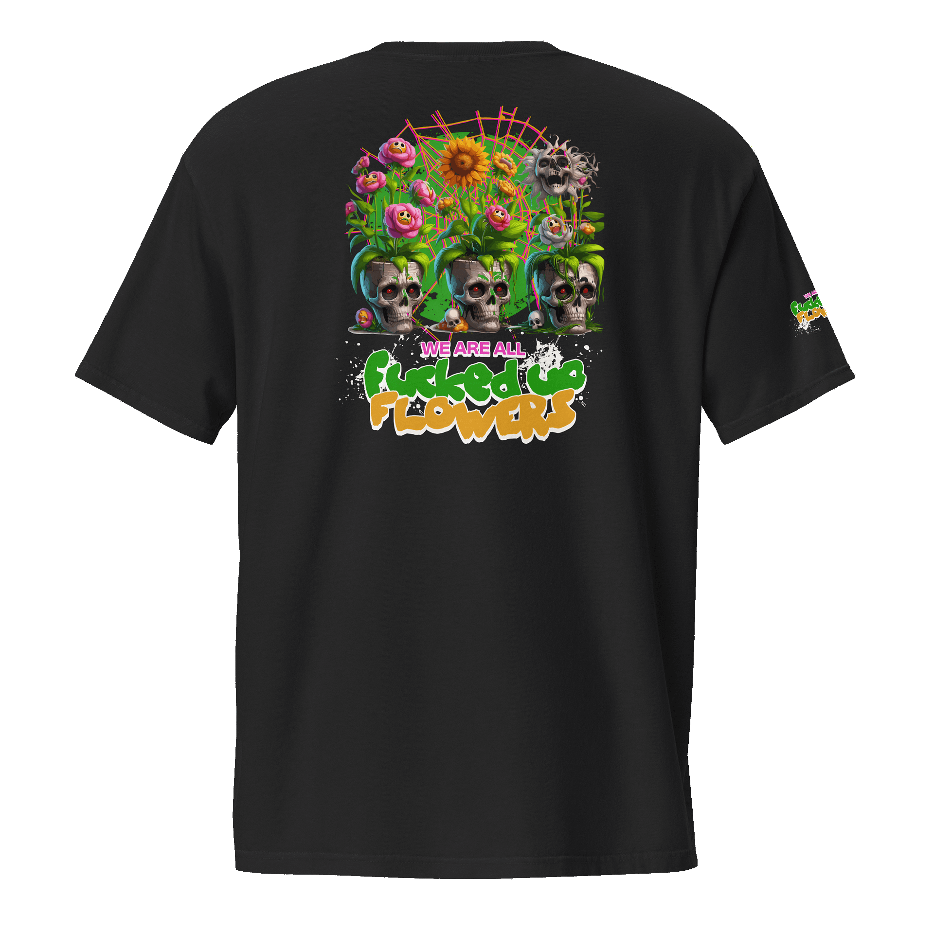 F'd Up Flowers Pocket Tee product image (1)