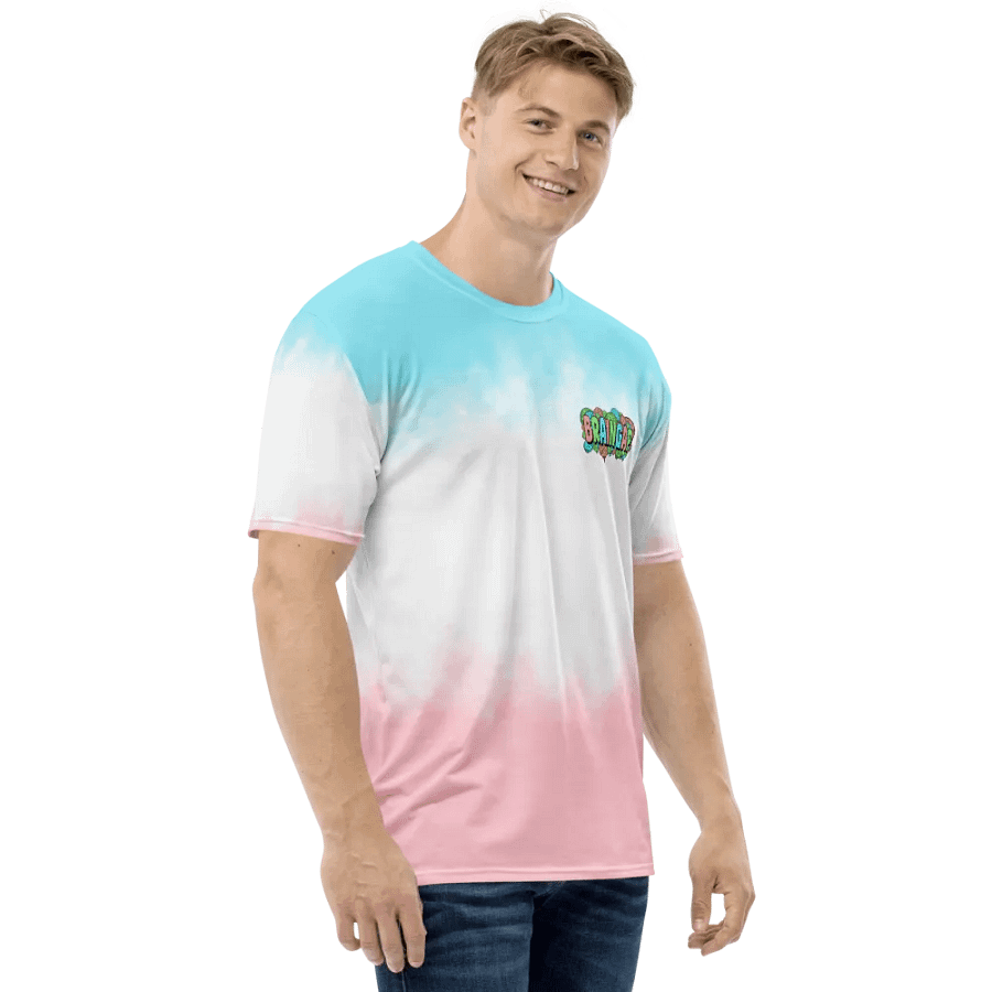 Brain Freeze Men's Crew Neck T-Shirt product image (4)