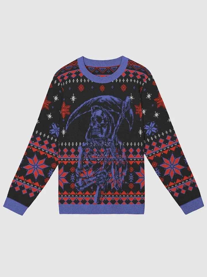 Requiem Reaper Ugly Xmas Sweter product image (4)