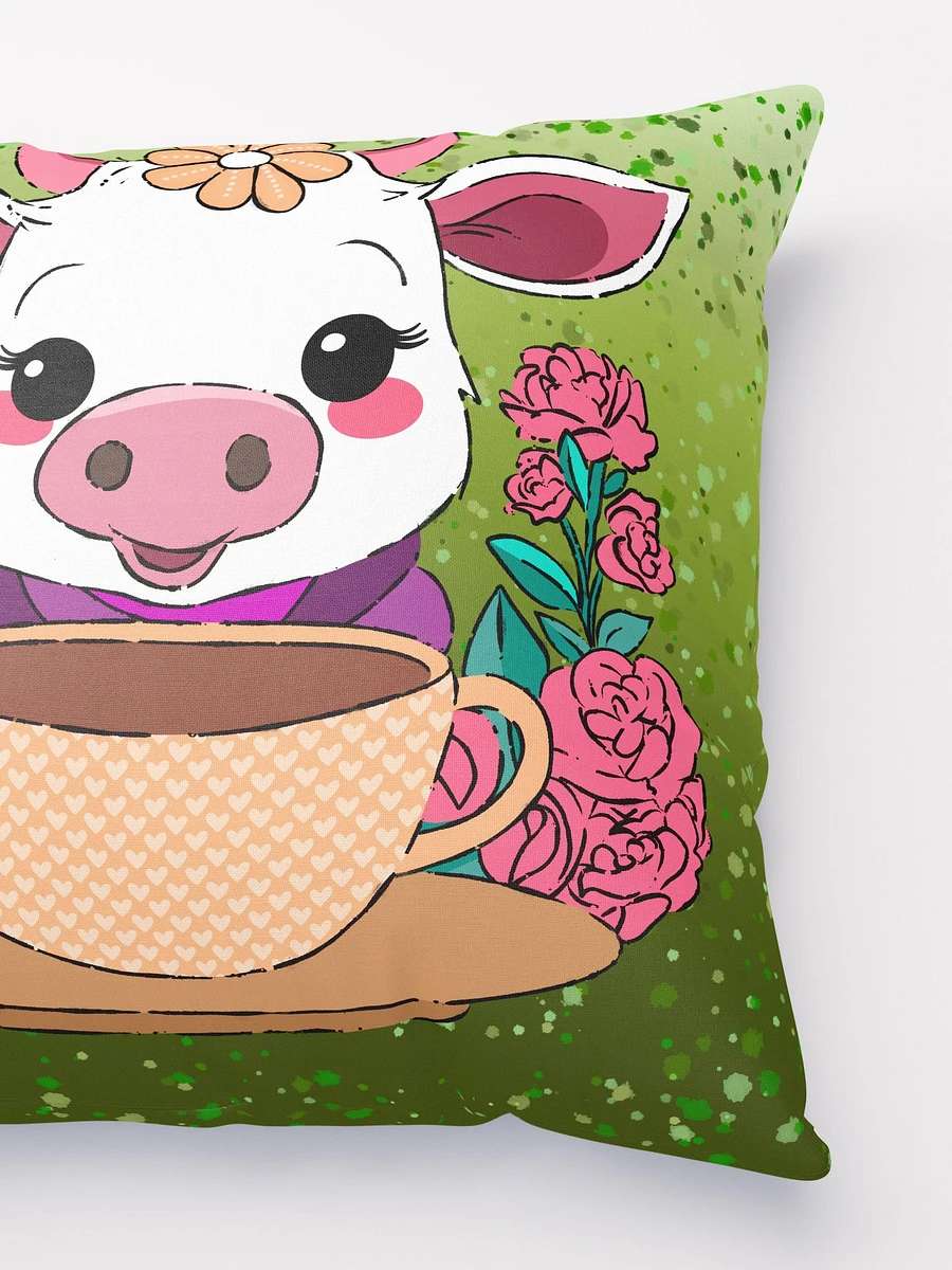 Coffee Break Cow Pillow product image (3)