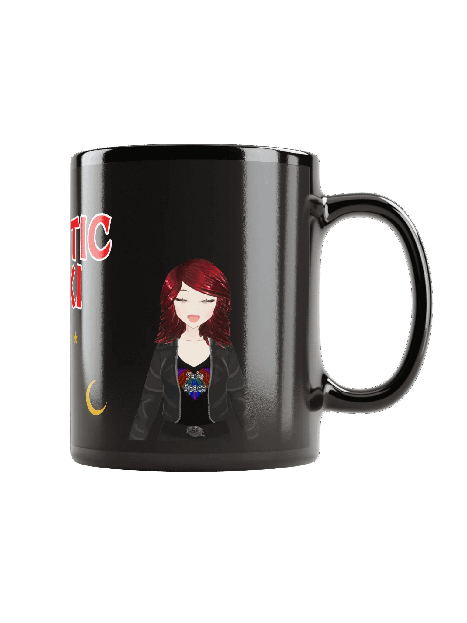 Cosmic Duo Black Glossy Mug product image (1)