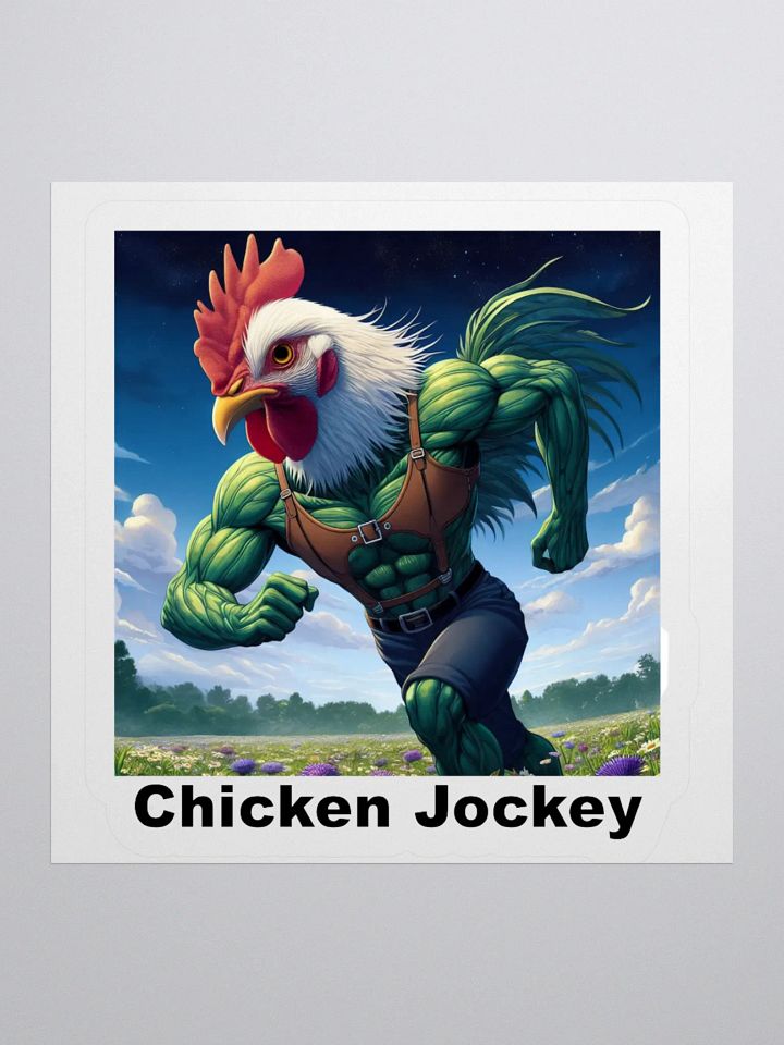 Chicken Jockey Sticker product image (1)