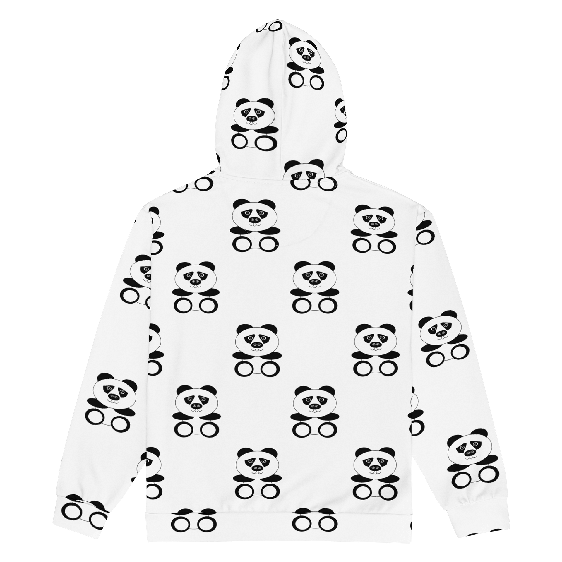 Panda Party Recycled Zip Hoodie product image (2)