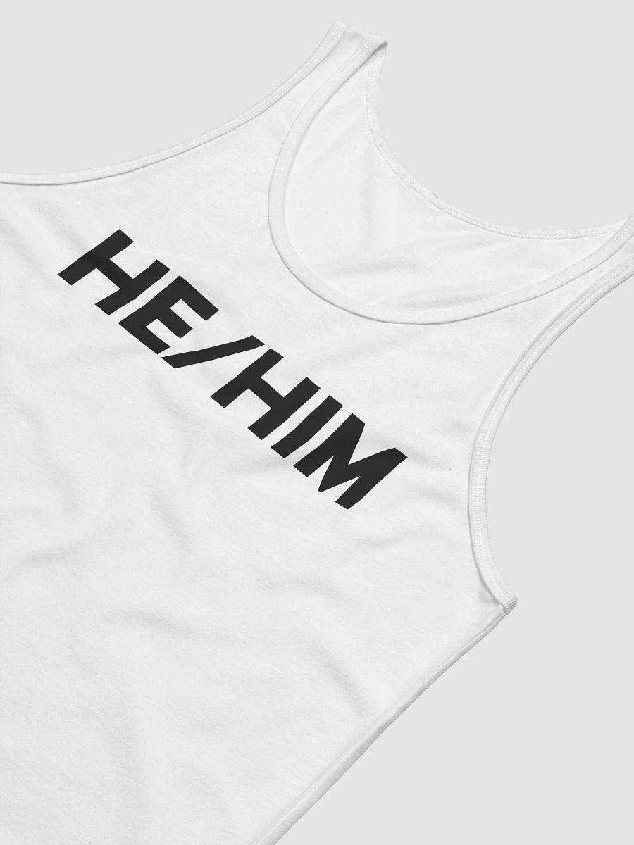 He/Him Jersey Tank product image (14)