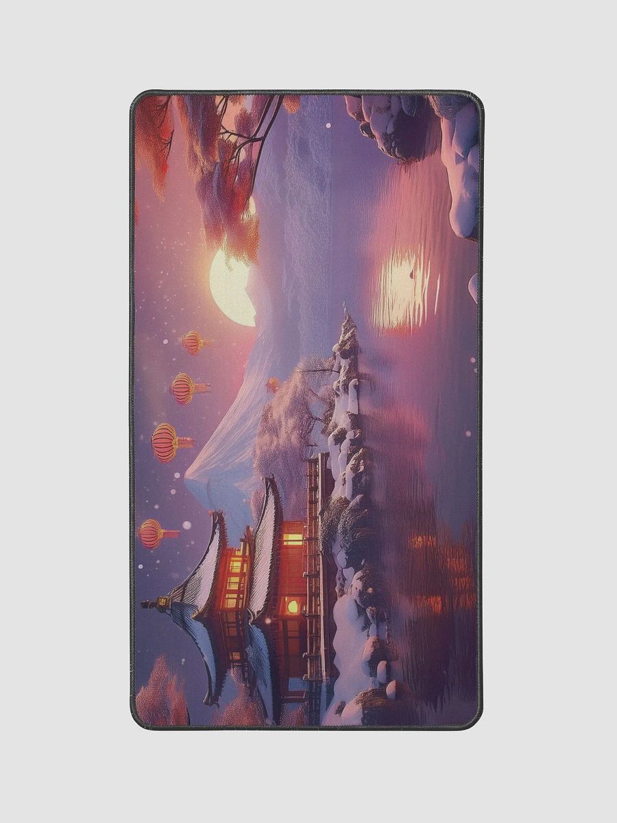 Winter Lanterns Medium Desk Mat (12 x 22) product image (2)