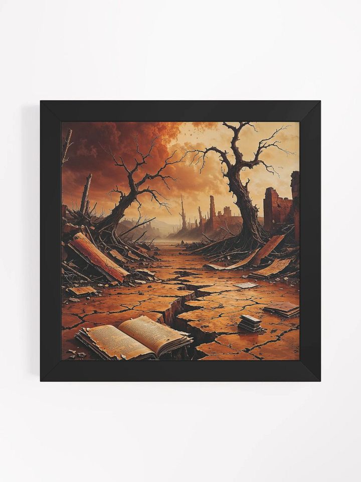 Broken Civilization Framed Matte Print product image (3)