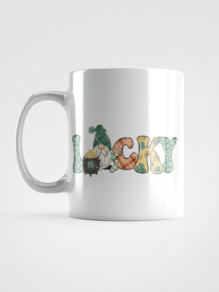 Leprechaun Luck White Glossy Mug product image (3)
