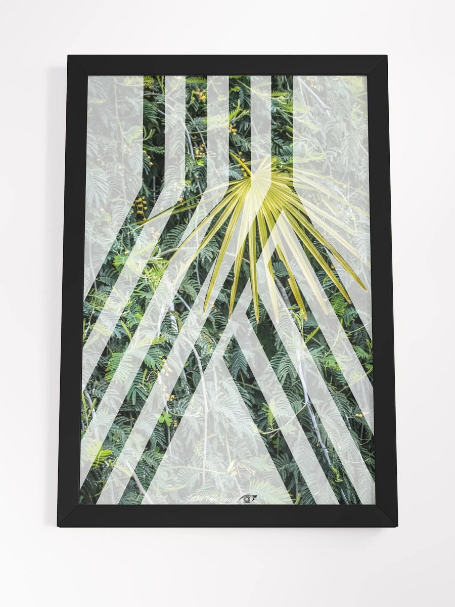GeoGraphik Art Print – Palm Harmony, Rayol Garden product image (7)