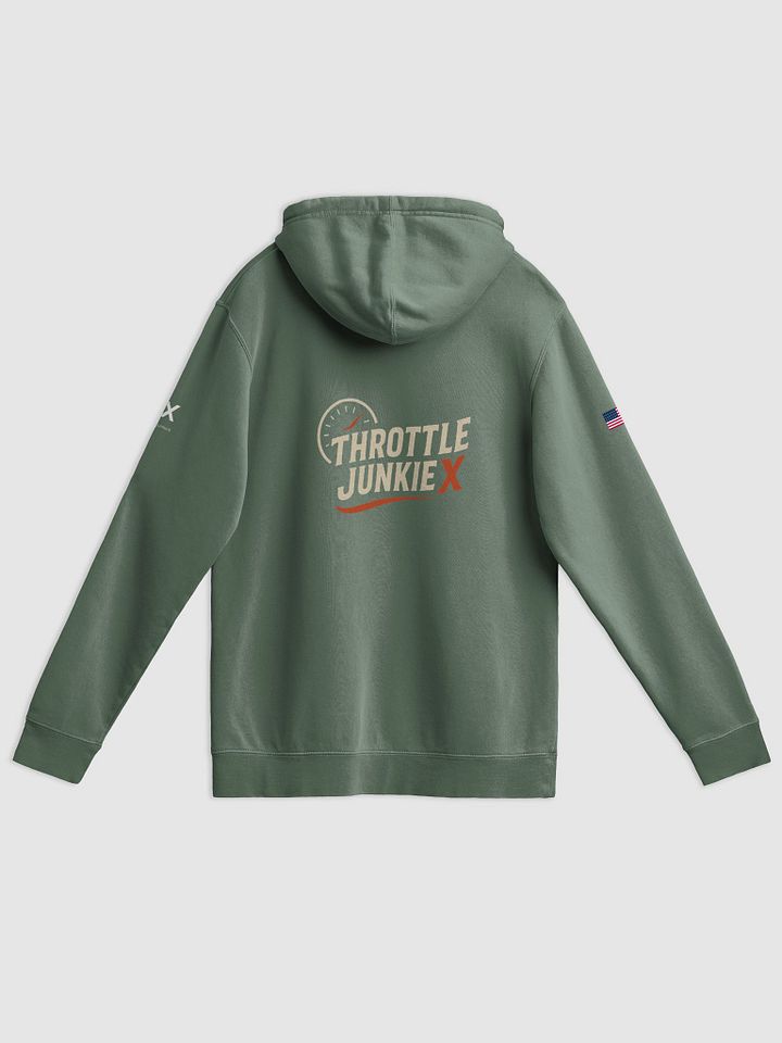 throttlejunkiex Logo Pigment Hoodie product image (21)